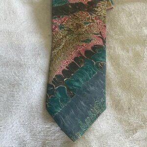 Teal Silk Tie